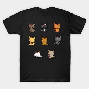 Cute Sweet Furry Kawaii Cat Kittens T-Shirt